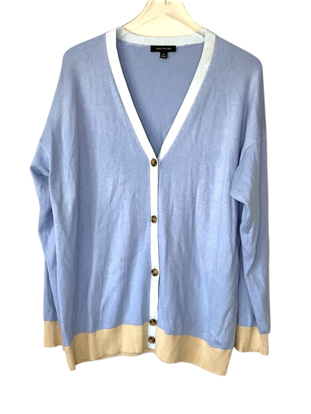 Ann Taylor Silk Blend Lightweight Cardigan Size XXL